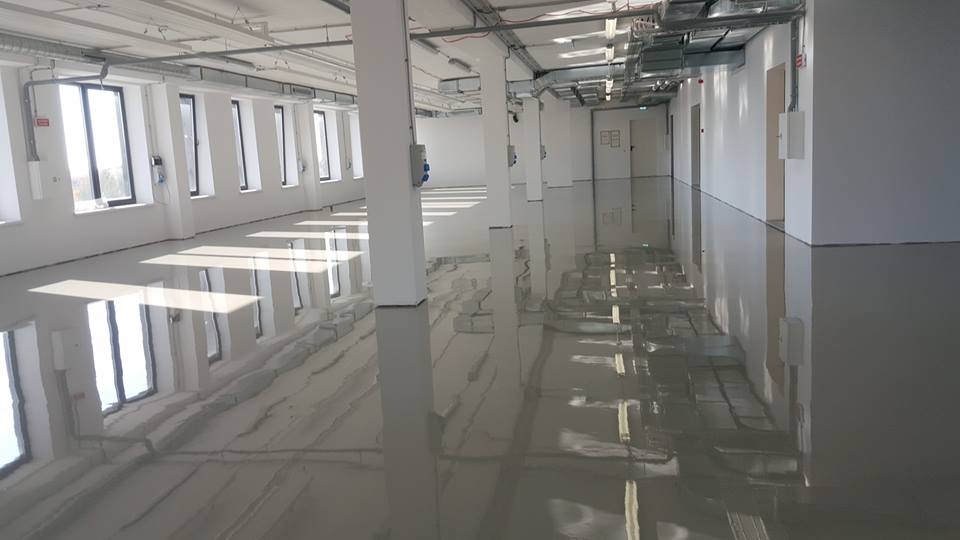 Epoksidinės grindys sandėliui
